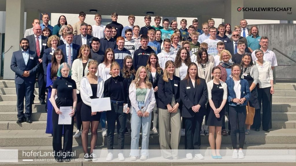 Bürgerbeteiligung: Gruppenbild Schulprojekt Zukunft mitdenken