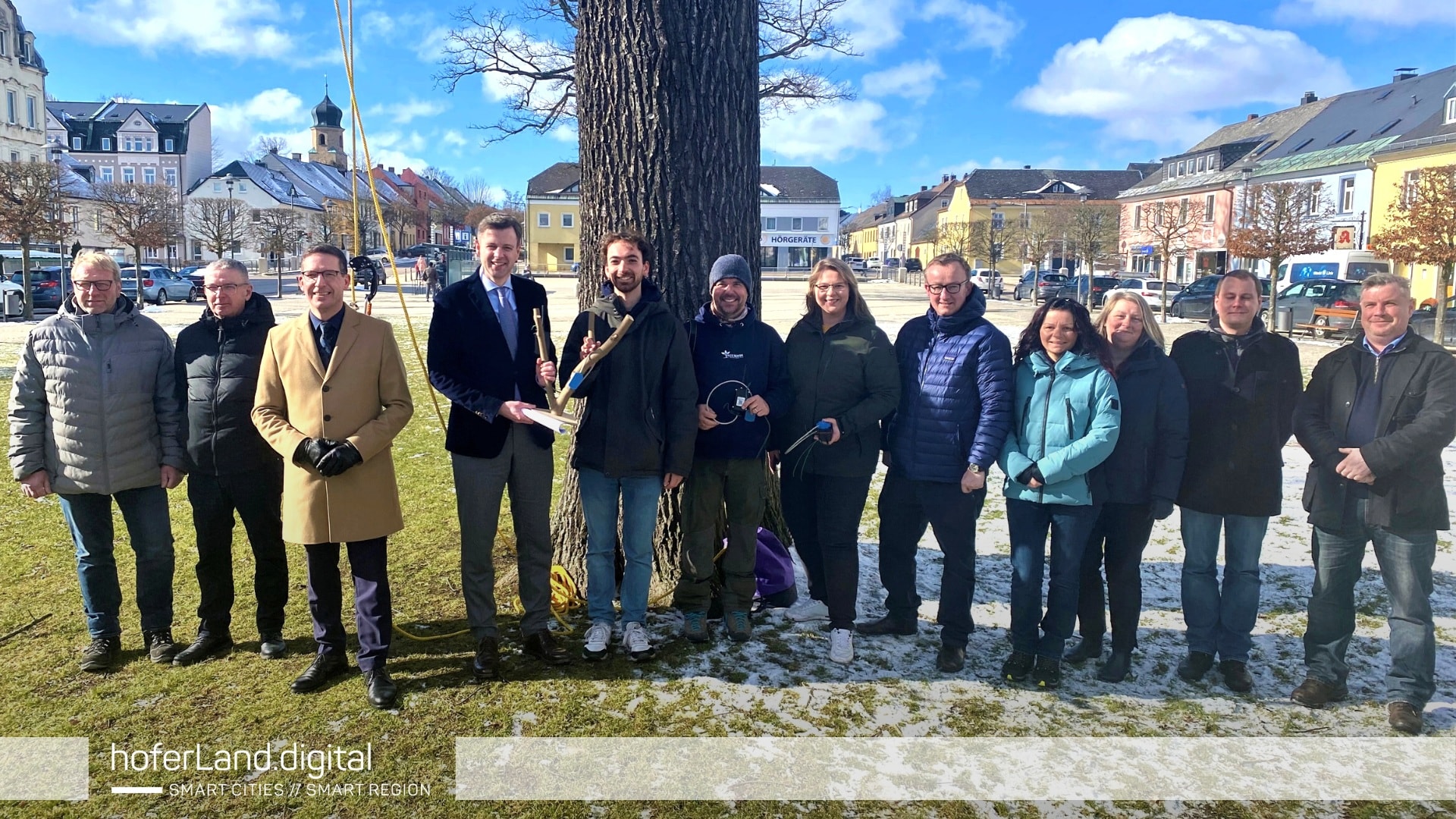 Pilotprojekt Sensoren für stadtbildprägende Bäume