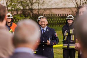 Fabian Nisle, stellvertretender Kommandant der Feuerwehr Schwarzenbach am Wald.