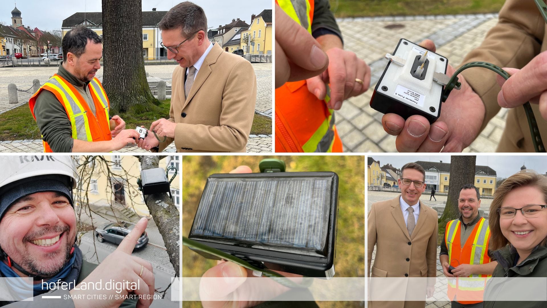 Upgrade für die Sensorik von stadtbildprägenden Bäumen