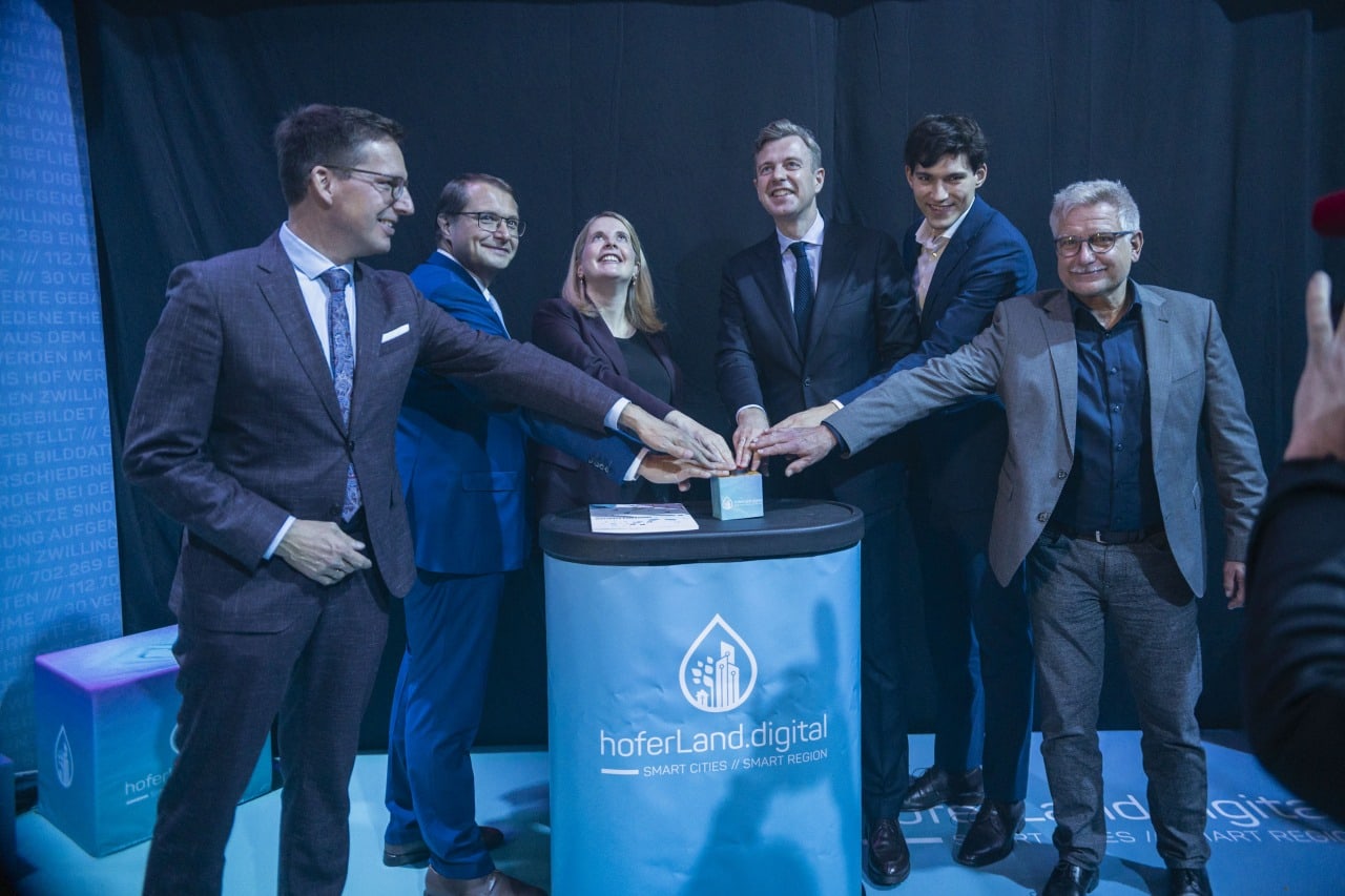 Der Startschuss - die Landingpage hoferland-digital.de geht online.